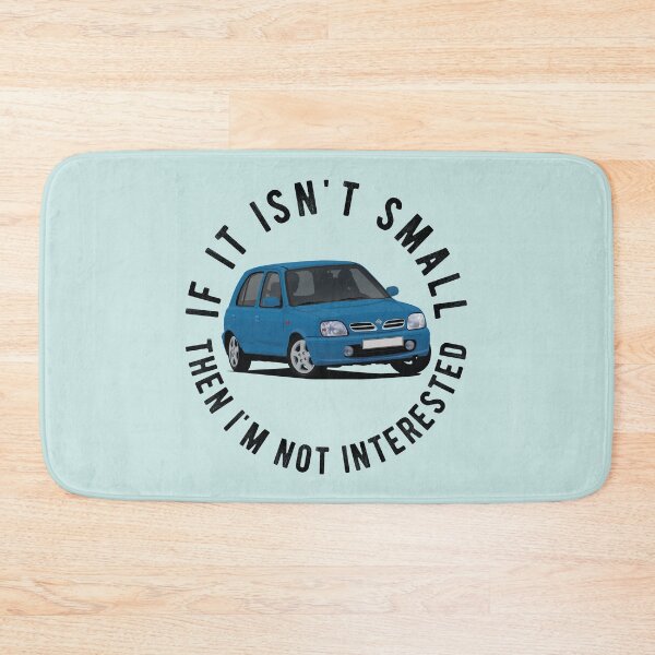 Item preview, If it isn't small, then I'm not interested - Nissan Micra (March) K11C in blue designed and sold by knappidesign.