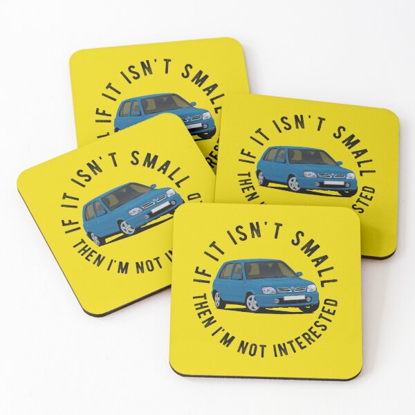 Item preview, If it isn't small, then I'm not interested - Nissan Micra (March) K11C in blue designed and sold by knappidesign.