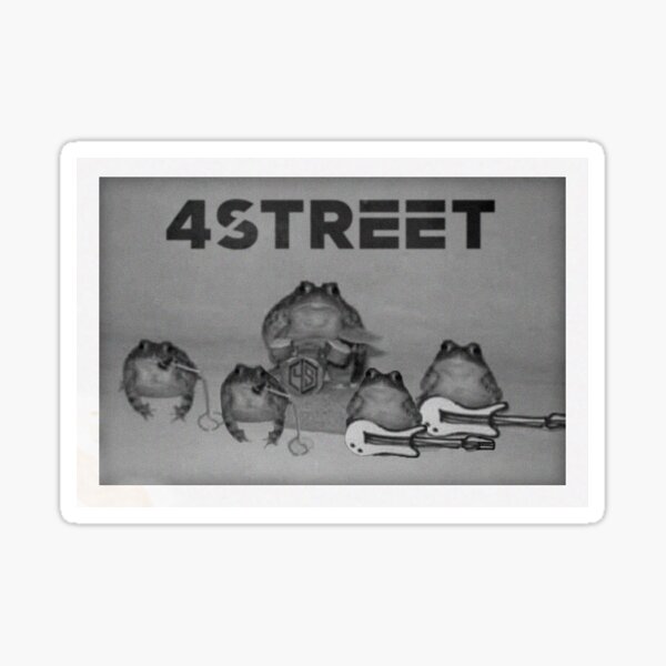 4STREET - Blues-Frock Sticker
