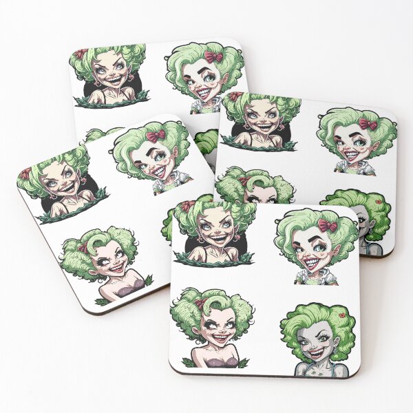 Item preview, Bombshell monster stickers designed and sold by Kingrocker.