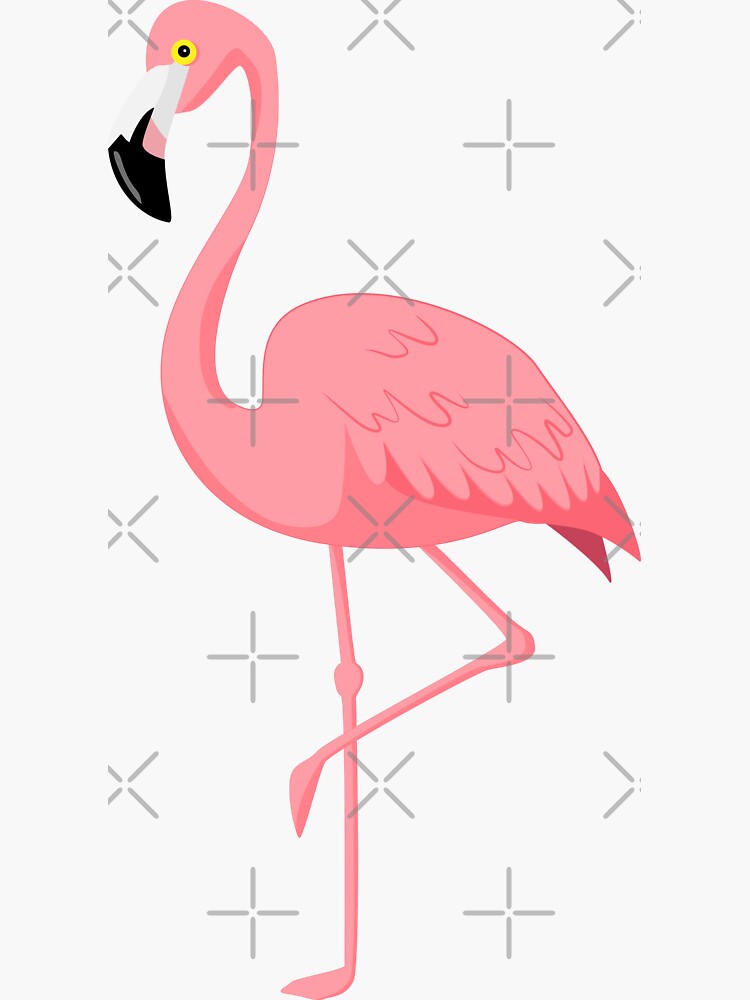 Pink Flamingo Sketch Stock Vector by ©Littlemagic 166962762