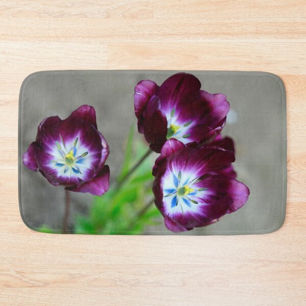 Item preview, Purple tulips on nature background designed and sold by olena2552.