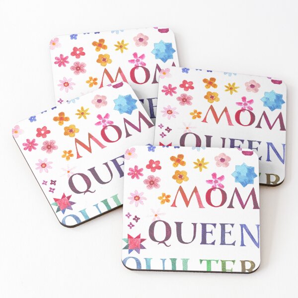 Item preview, Mom, queen quilter - Mothers Day floral design by Katarina Roccella designed and sold by Katarina Roccella.