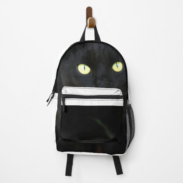 Item preview, Portrait of black cat on black background designed and sold by olena2552.
