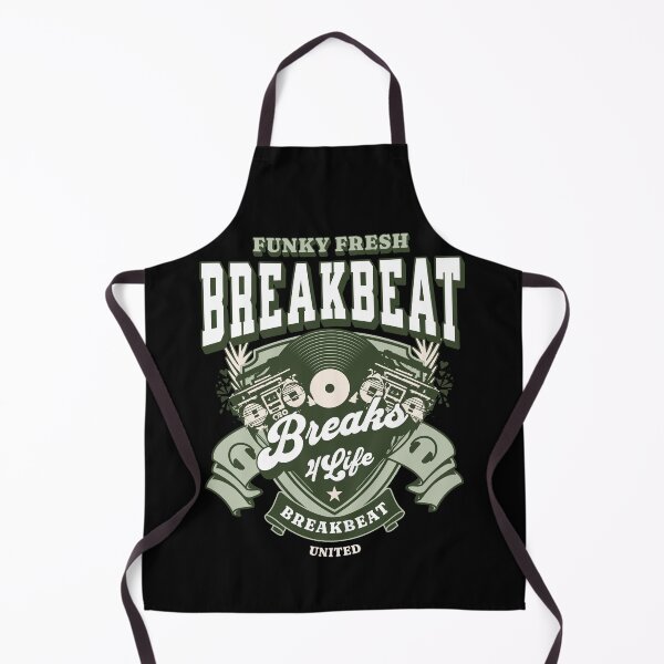 Item preview, BREAKBEAT - Funky Fresh 4 Life (army green/tan) designed and sold by Discothreadz.