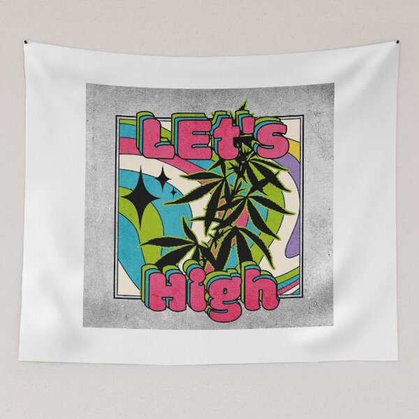 Item preview, Psychedelic Cannabis Art designed and sold by Tuong Nguyen.