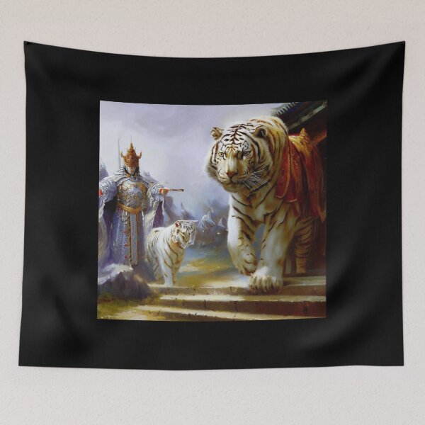 Item preview, Copy of Chinese White Tiger (29) designed and sold by CrankyOldDude.