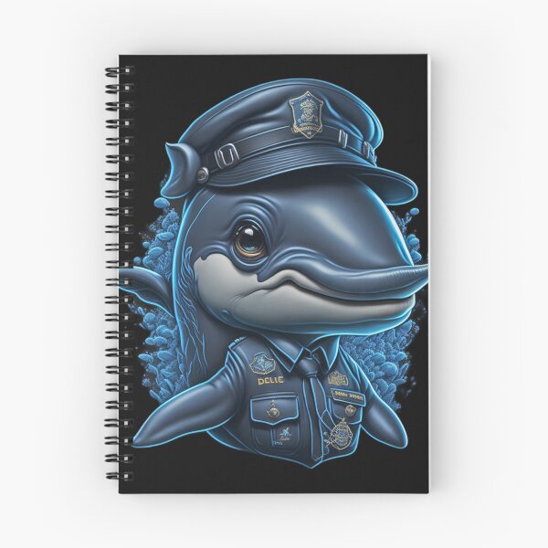 Item preview, Cute and Charming Fantasy Dolphin Police Officer Character designed and sold by PC-artist.
