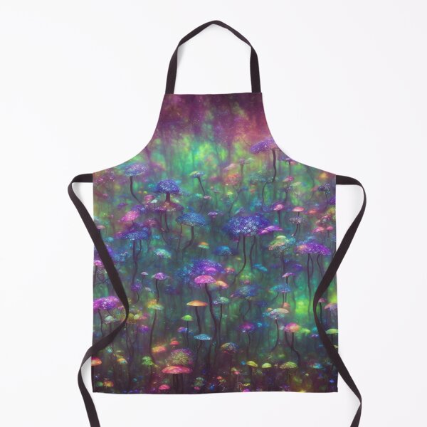 Item preview, Enchanting Psychedelic Wonderland: A Forest of Vibrant Mushrooms designed and sold by RedArtG09.