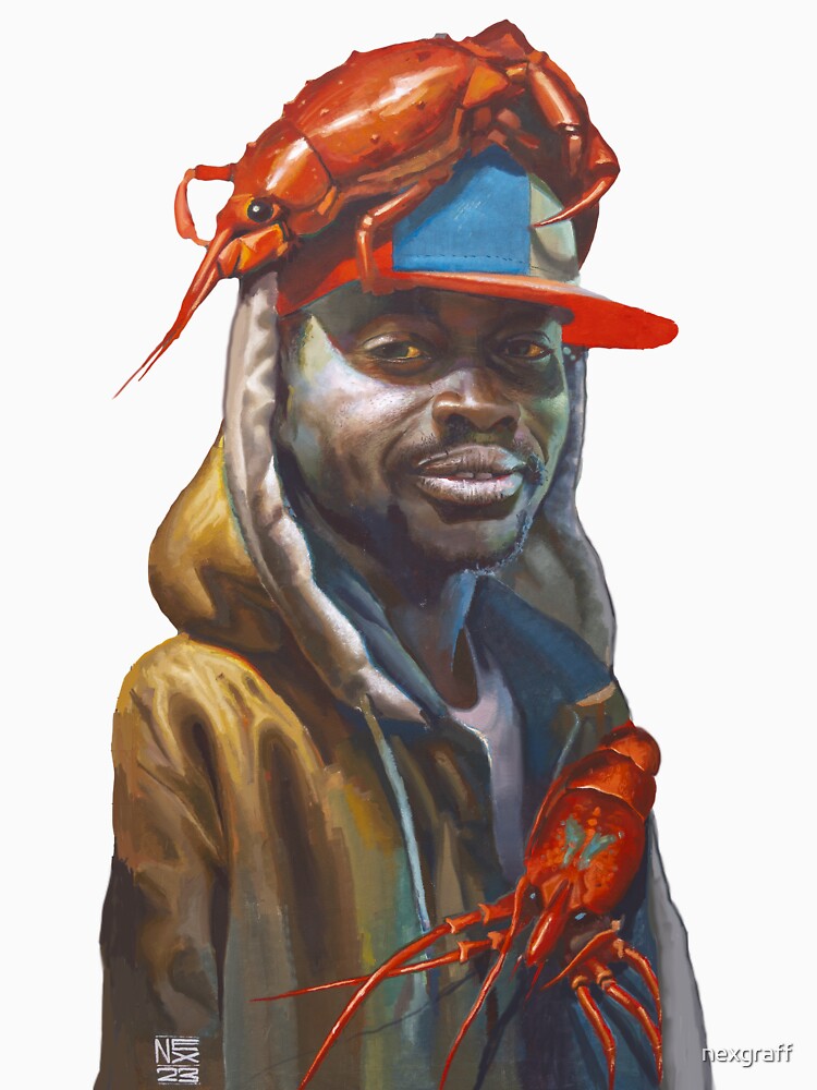 Thumbnail 7 of 7, Classic T-Shirt, Senegalese fishermen designed and sold by nexgraff.
