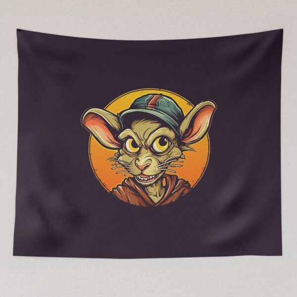 Item preview,  "Retro Rodent Rascal" designed and sold by Juuskus.