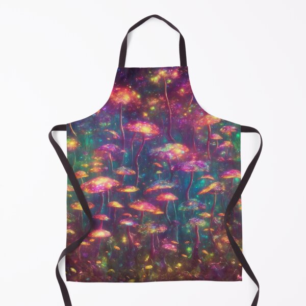 Item preview, Gorgeous and Dreamy: Backlit Mushrooms in a Midnight Forest designed and sold by RedArtG09.