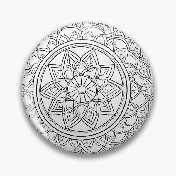 Item preview, Color me a mandala: mandala coloring book page, meditation, relax, mindfulness designed and sold by UlfrGutheitrir.