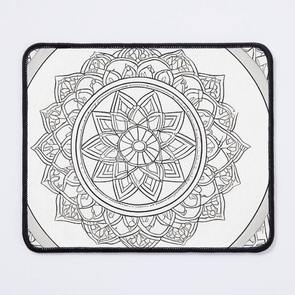 Item preview, Color me a mandala: mandala coloring book page, meditation, relax, mindfulness designed and sold by UlfrGutheitrir.
