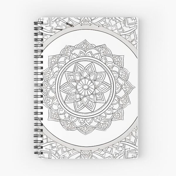 Item preview, Color me a mandala: mandala coloring book page, meditation, relax, mindfulness designed and sold by UlfrGutheitrir.