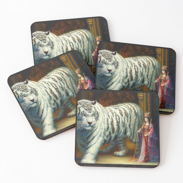 Item preview, Chinese White Tiger (31) designed and sold by CrankyOldDude.