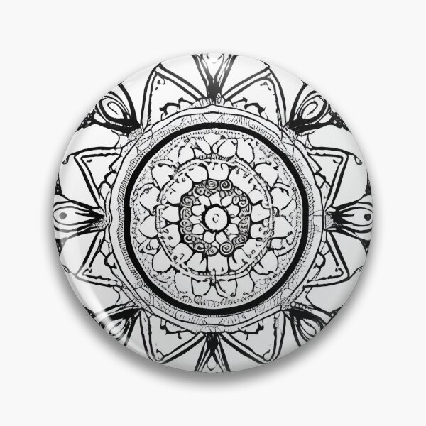 Item preview, Color me a mandala: mandala coloring book page, meditation, relax, mindfulness designed and sold by UlfrGutheitrir.
