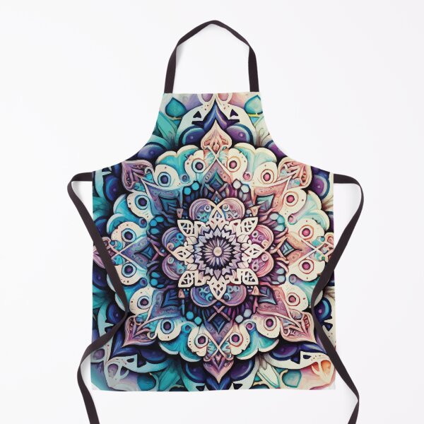 Item preview, A Layered Boho Mandala Flower - Sacred Space Mandalas Collection designed and sold by GVRDesign.