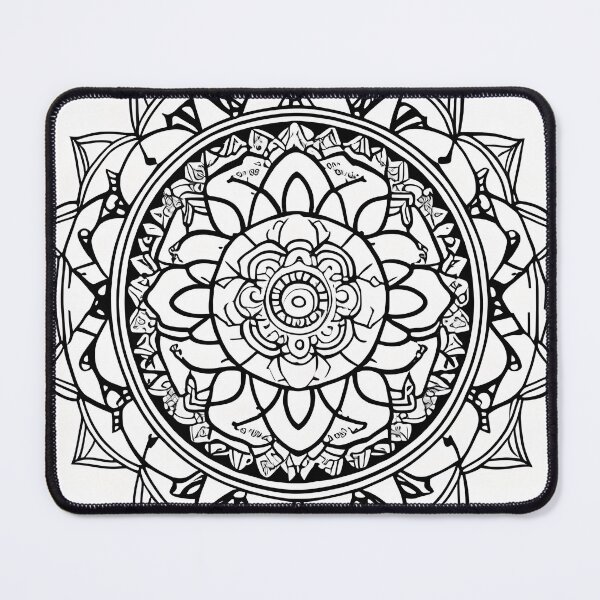 Item preview, Color me a mandala: mandala coloring book page, meditation, relax, mindfulness designed and sold by UlfrGutheitrir.