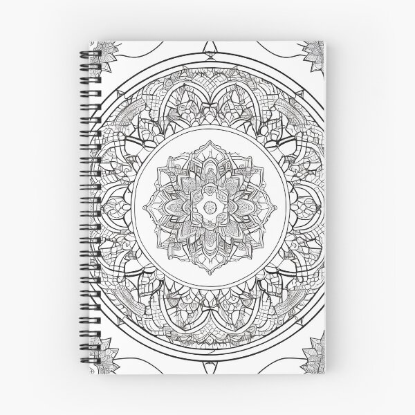 Item preview, Color me a mandala: mandala coloring book page, meditation, relax, mindfulness designed and sold by UlfrGutheitrir.