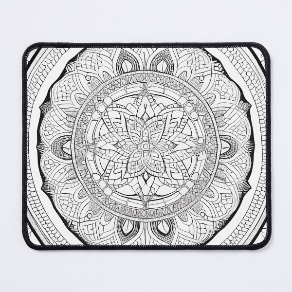 Item preview, Color me a mandala: mandala coloring book page, meditation, relax, mindfulness designed and sold by UlfrGutheitrir.