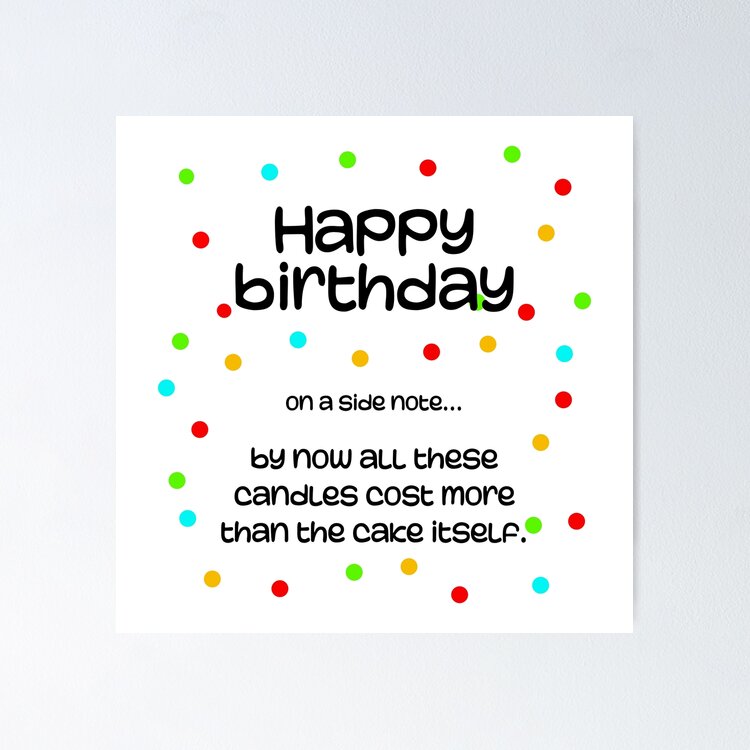 Kopie von Happy Birthday to someone . Poster by MYSUREALWORLD