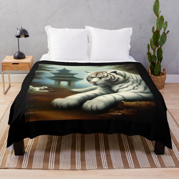 Item preview, Chinese White Tiger (32) designed and sold by CrankyOldDude.