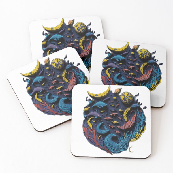 Item preview, Cosmic Exploration: Unveiling the Secrets of Space and Earth designed and sold by RedArtG09.