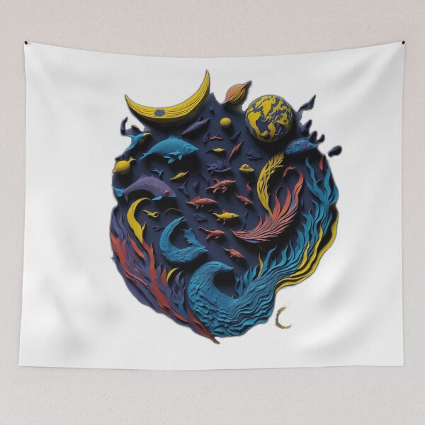 Item preview, Cosmic Exploration: Unveiling the Secrets of Space and Earth designed and sold by RedArtG09.