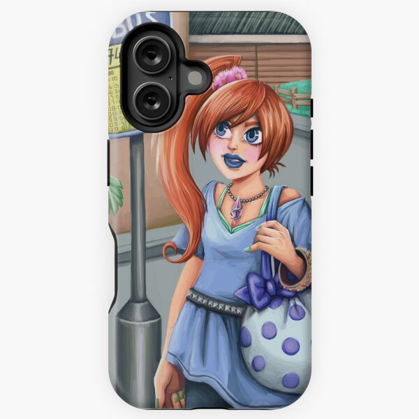 bus stop iPhone Tough Case