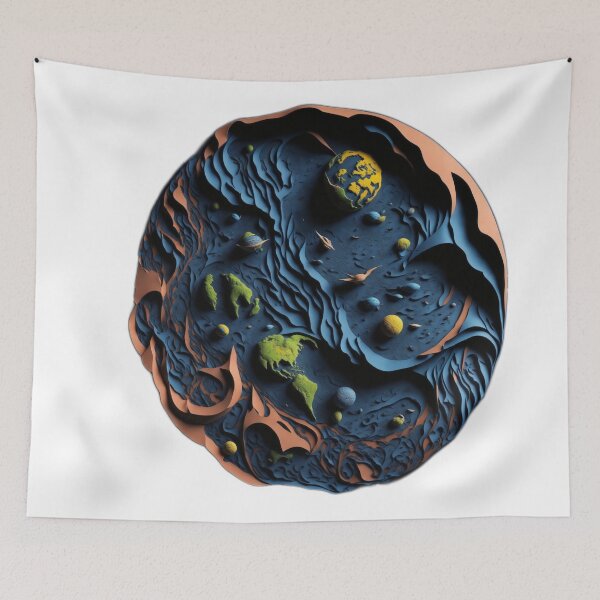 Item preview, Vibrant Cosmos: A Kaleidoscope of Colours in the Realm of Science designed and sold by RedArtG09.