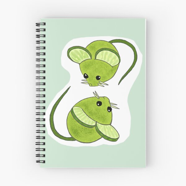 Item preview, Lime Mice - Fruit Animal Art - Lime - Mouse - Cute Mice designed and sold by BunnyBizarre.