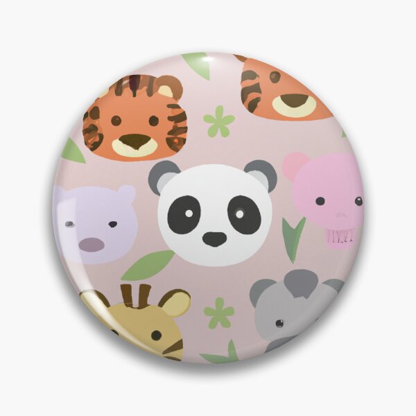 Adorable motif animal – Design unique et fantaisiste. Badge
