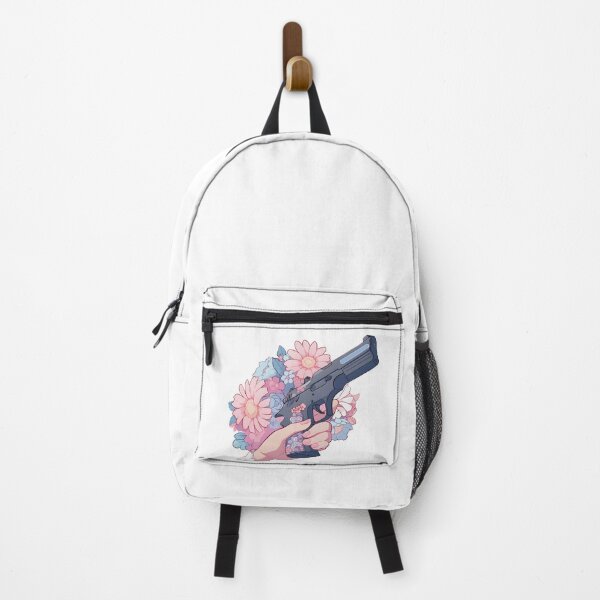Item preview, Gung Girl Pink blue flowers designed and sold by Lialightart.