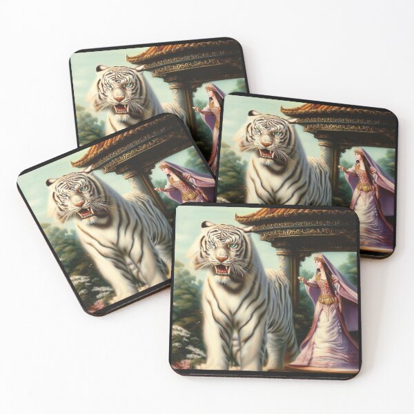 Item preview, Chinese White Tiger (33) designed and sold by CrankyOldDude.