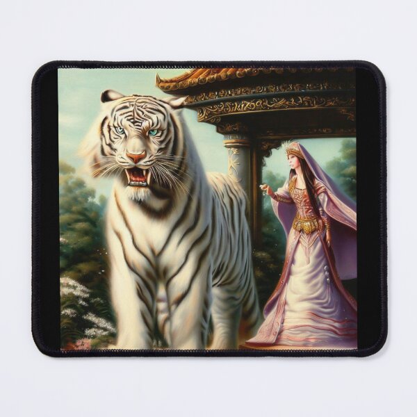 Item preview, Chinese White Tiger (33) designed and sold by CrankyOldDude.