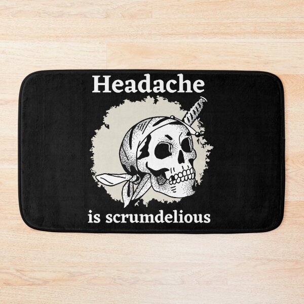 Item preview, Headache is scrumdelious designed and sold by Tw1nsAIArt.