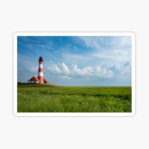 Leuchturm an der Nordsee Sticker