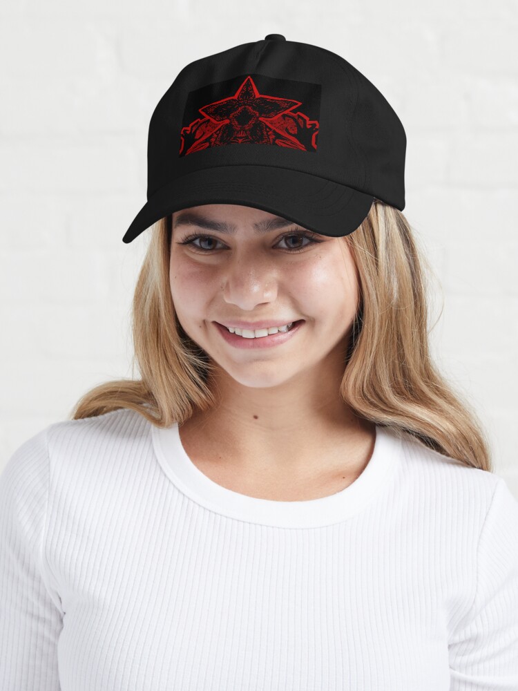 Thumbnail 6 of 7, Cap, Stranger Things - Demogorgon designed and sold by nishita-wojnar.