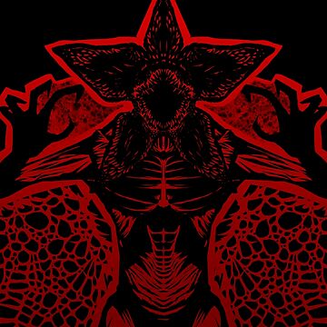Artwork thumbnail, Stranger Things - Demogorgon by Made By Nishi | Nishi Wojnar