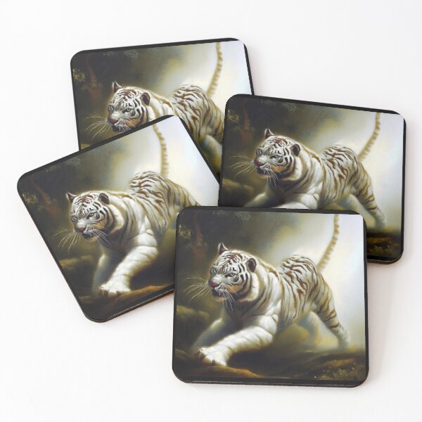 Item preview, Chinese White Tiger (34) designed and sold by CrankyOldDude.