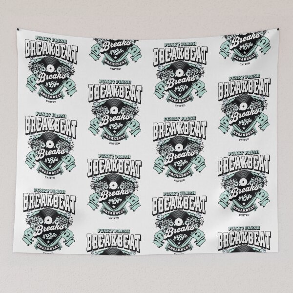 Item preview, BREAKBEAT - Funky Fresh 4 Life designed and sold by Discothreadz.