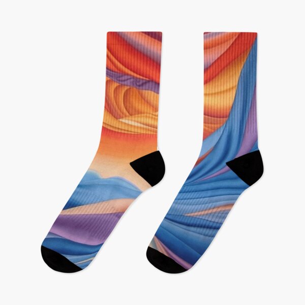 Item preview, Sunset Sunrise Mirage Abstract Landscape designed and sold by Evelyn  Carter.