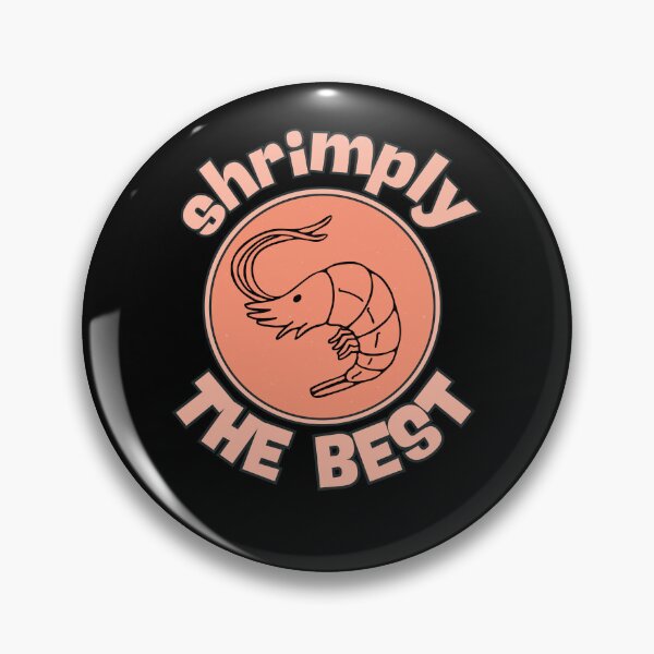 Item preview, Shrimply the Best: Funny & Cute for Seafood Lovers! Enjoy the Pun-derful World of Shrimp & The Best Seafood Food! designed and sold by Drzamag.