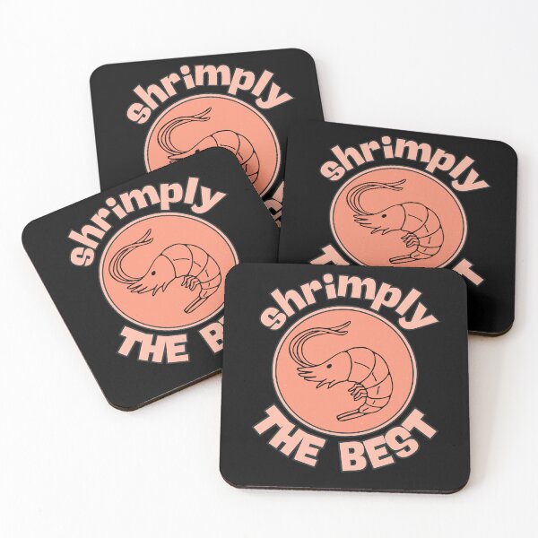 Item preview, Shrimply the Best: Funny & Cute for Seafood Lovers! Enjoy the Pun-derful World of Shrimp & The Best Seafood Food! designed and sold by Drzamag.