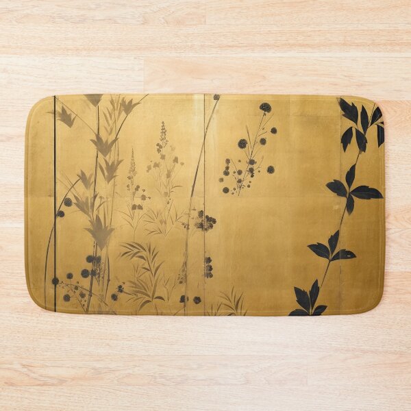 Item preview, Japanese Nature Botanical Gold Leaf- Vintage Illustration Eco Period designed and sold by trajeado14.