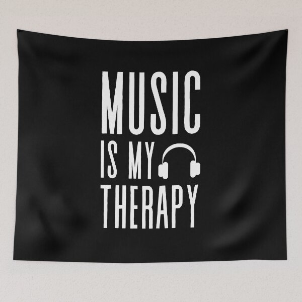 Item preview, Music is  my Therapy  designed and sold by shanesil.