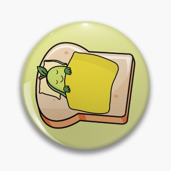 Item preview, Funny avocado sleeping on a cheese toast  designed and sold by Donutlovers.