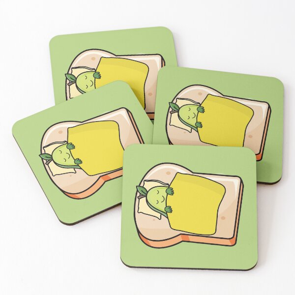Item preview, Funny avocado sleeping on a cheese toast  designed and sold by Donutlovers.