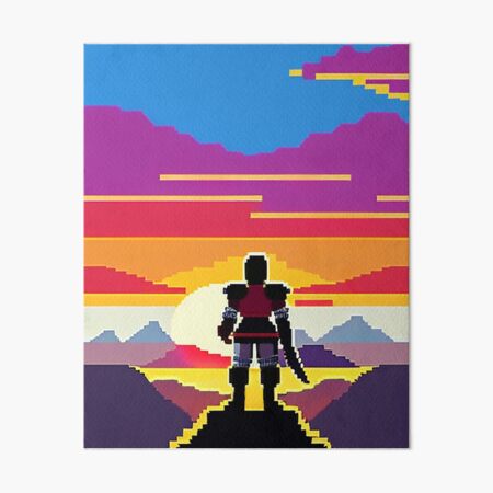 Pixel Sans Undertale Art Board Print for Sale by ItsSpitzly